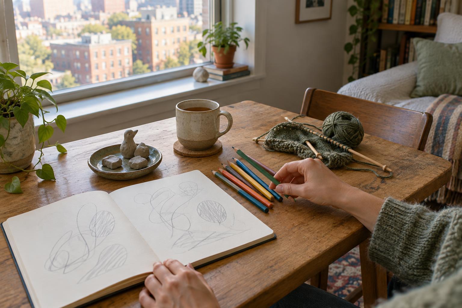 Creative Downtime Without Screens: Choosing an Activity for Your Mood