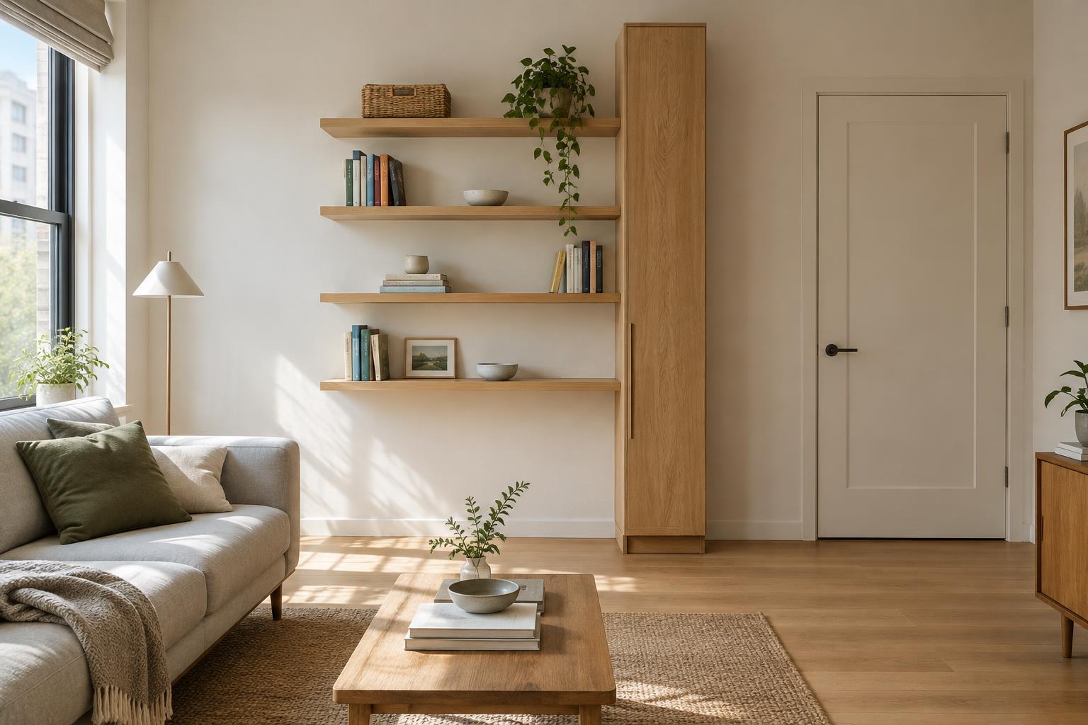 How to Use Vertical Storage Without Crowding a Room