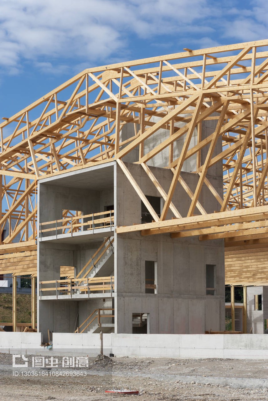 木材在建筑工地 关键建筑材料及其应用
